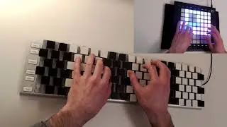 CME Xkey midi keyboard transformed into a portable isomorphic Jank&oacute; piano