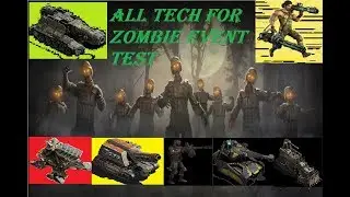 WAR COMMANDER - ALL TECH FOR ZOMBIE EVENT TEST