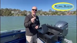 Turning on your live bait tank on your Stabicraft