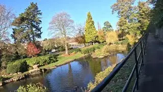 An autumn walk in Belper River Gardens