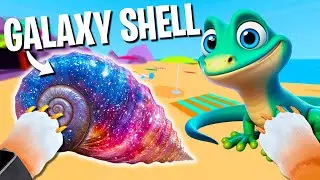 Finding GALAXY SHELLS for my CUTE GECKOS (GeckoShop)