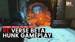 Resident Evil RE:VERSE Closed Beta | HUNK Gameplay (Comic Book Filter OFF)