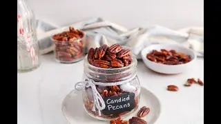 Vegan candied pecans with Maple Syrup (Vegan)
