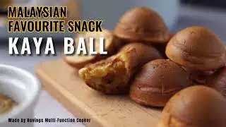 Malaysian favourite Kaya Ball ! Have you tried this yet ? Do it together with Molly .
