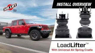 Air Lift Install 57415: 2020+ Jeep Gladiator  - LoadLifter - Air Spring Suspension