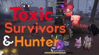 The Most Toxic Survivor Team and Hunter Ever! (Read UPDATED Description) - Identity V