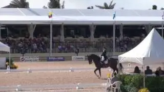 Liz Austin and Olivier at Exquis Dressage Masters 2010 Grand Prix Special