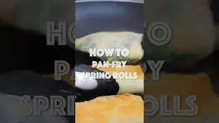 Pan Frying Spring Rolls is a GAME CHANGER No Deep Frying Needed