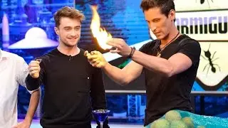 DANIEL RADCLIFFE AMAZED BY MARK THE ILLUSIONIST NOW YOU SEE ME 2
