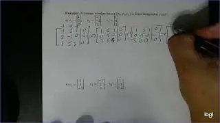 Linear Independence And Nonsingular Matrices