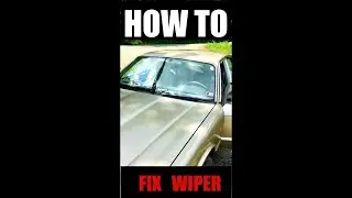 96 Jag stripped wiper motor fix