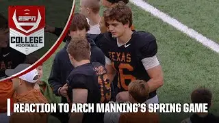 Texas Spring Game Reaction: Arch Manning puts on a show 🍿 | ESPN College Football