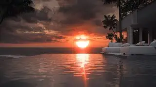 Sunset Chillout Lounge | Golden Hour Ambient Music for Calm Evenings and Focus