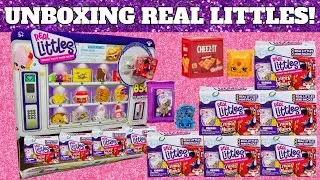 UNBOXING Shopkins REAL LITTLES Season 14  Blind Bag Opening!!