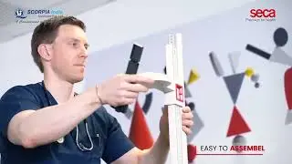 SECA 213 | Portable Stadiometer | Height Measuring System | Height Measuring Scale |  Stadiometer |