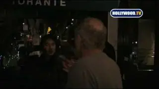 James Caan Goofs off with His Family Outside of Madeo