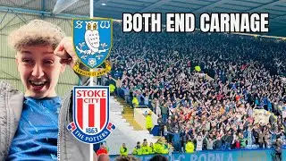CARNAGE in BOTH ENDS + FANS KICKED OUT *Sheffield Wednesday 1-1 Stoke City*