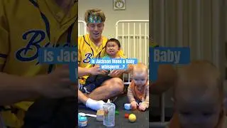 We took Jackson Olson to a daycare&hellip; #shorts #savannahbananas #babyfood #mukbang