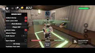*BEST* Roblox Wizard West Script | COLLECT MONEY | TP LOOT | SELL | MORE | Pastebin