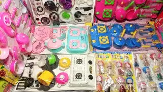 4 Minutes Cooking Toy ASMR | Satisfying Fancy Mini Cute Kitchen Set| Hello Kitty Kitchen Set