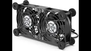 Unboxing ELUTENG Dual Cooling Fan High Speed 80mm USB Fan