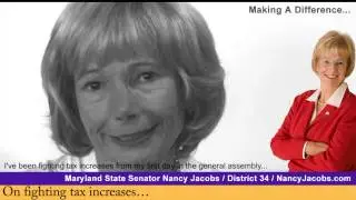 On Cutting Taxes: Maryland Senator Nancy Jacobs (02)