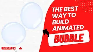 The Best Way to Build Animated Bubble | Pure CSS Animated Bubble | HTML CSS