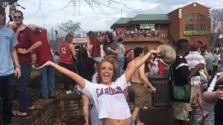 Crazy scenes from Five Points afrer South Carolina basketball advances to the final 4