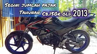 Is the annual tax for the 2013 Honda CB150R expensive?