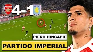 Piero Hincapie PARTIDAZO ante Aston Villa