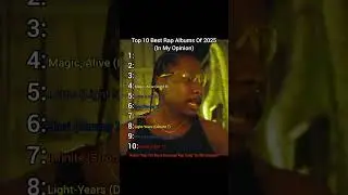 Top 10 Best Rap Albums Of 2025 #Rap #top10 #Album #2025 #jid #pushat #esdeekid #offset  #klodsenbtw