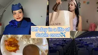 A Day off in a life of cabin crew✈️ || Diya’s Diary 