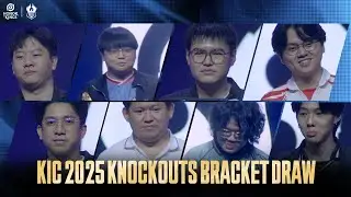 2025 Honor of Kings International Championship | Knockouts Bracket Draw