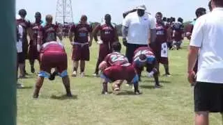 Rivals 250 Underclassmen Challenge OL/DL 1 on 1s--Alex Gourley (South Iredell, NC)