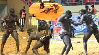 TOP 15 DES KO LES PLUS VIOLENTS DE LA LUTTE SENEGALAISE
