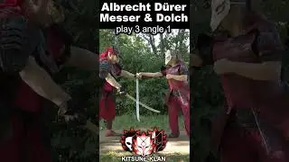 Messerfechten plus dagger Albrecht D&uuml;rer play 3 #martialarts #hema #kali