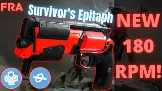 Survivor's Epitaph God Roll! Not Forgotten 2.0! New Crucible Handcannon Season of the Splicer!