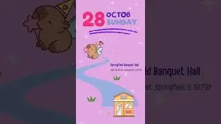 Capybara Theme - Animated Birthday Invitation for Girls | Cute & Fun Digital Invite