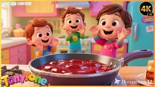 New Kids Enjoy Fruit Jam Song For Kids | TonyTone KidsSongs