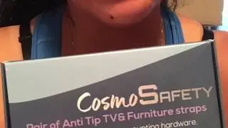 Cosmo safety anti tip tv furniture straps