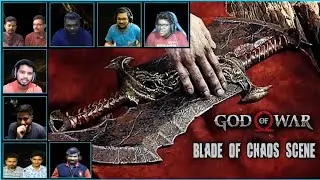 Tamil Gamers Reaction to God of war 4 Blade of Chaos Scene