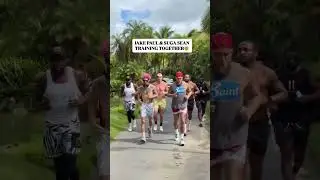 Jake Paul Running with UFC Star Suga Sean O Malley👀
