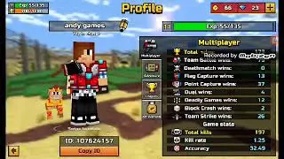Clan wars!!!!! (Pixel Gun 3D)