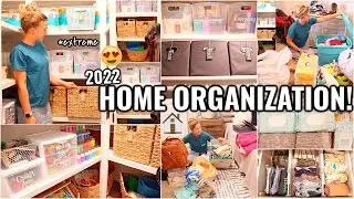 HOME ORGANIZATION IDEAS!!😍 ORGANIZE WITH ME | DECLUTTERING AND ORGANIZING MOTIVATION 2022