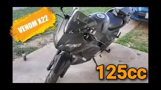 Обзор мотоцикла Venom X22 125cc 4-тактный