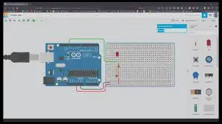 TikerCad & Maker Uno Tutorial #1 : Blinky LED