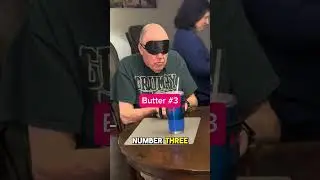 Will win our second butter taste test? This time we’re blindfolded! #butter #kerrygold #tastetest