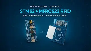 Учебное пособие по RFID-чипу STM32 MFRC522 | Интерфейс считывателя RFID с использованием SPI в ST...