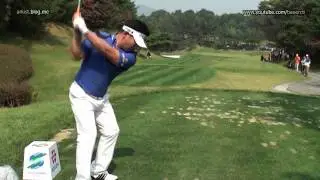 [HD SLOW] YE YANG - 2011, Iron swing, tee shot(2)