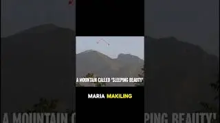 This Mountain Is a Sleeping Woman?! #didyouknow #facts #makiling #shorts #philippines #mystery
